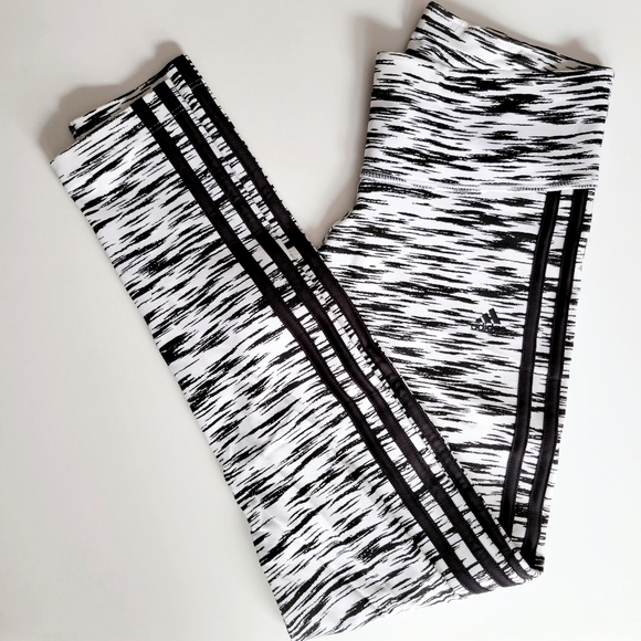 Adidas Zebra Print Leggings - Picture 2 of 6